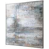Uttermost Open Seas Hand Painted Canvas - Home Elegance USA