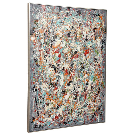 Uttermost Organized Chaos Hand Painted Canvas - Home Elegance USA
