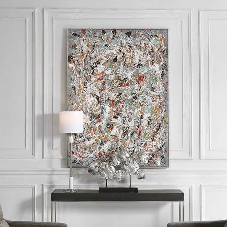 Uttermost Organized Chaos Hand Painted Canvas - Home Elegance USA