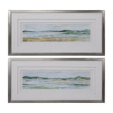 Uttermost Panoramic Seascape Framed Prints - Set Of 2 - Home Elegance USA