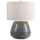 Uttermost Pebbles Metallic Gray Table Lamp - Home Elegance USA