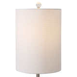 Uttermost Piers Mottled Blue Buffet Lamp - Home Elegance USA