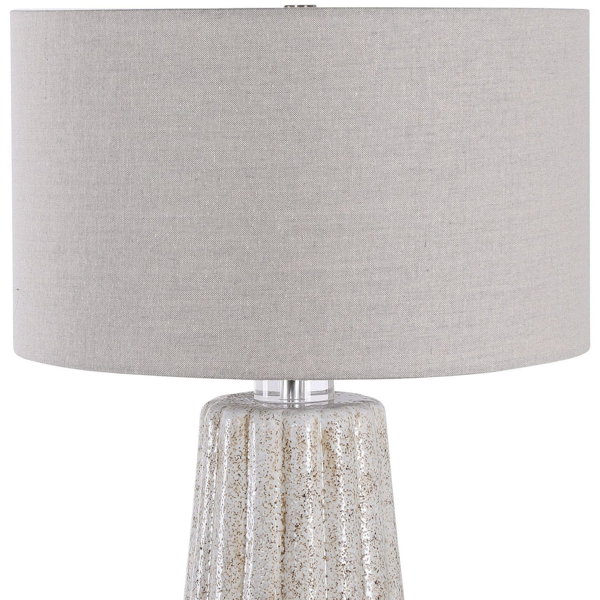 Uttermost Pikes Stone-Ivory Table Lamp - Home Elegance USA