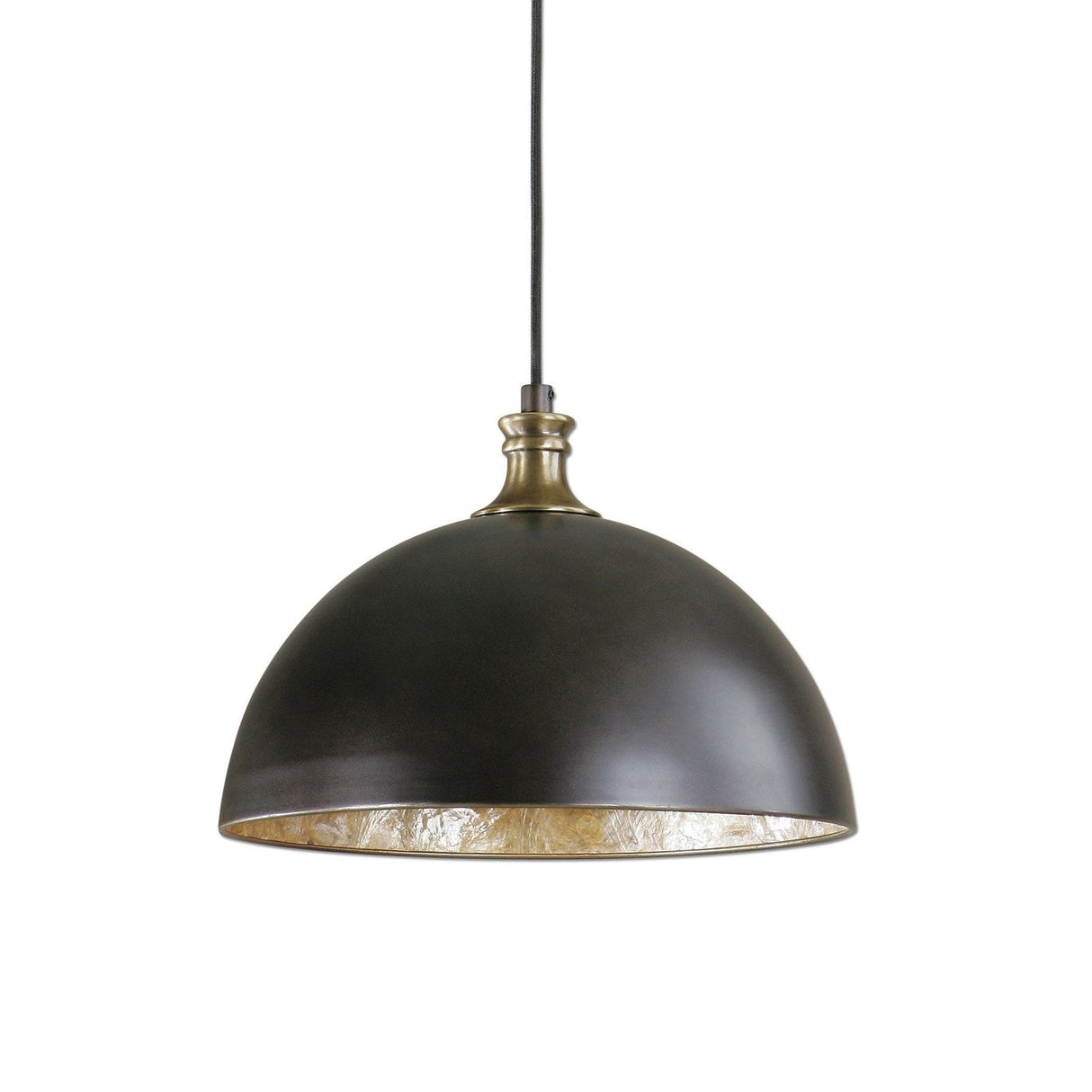 Uttermost Placuna 1 Light Bronze Pendant - Home Elegance USA