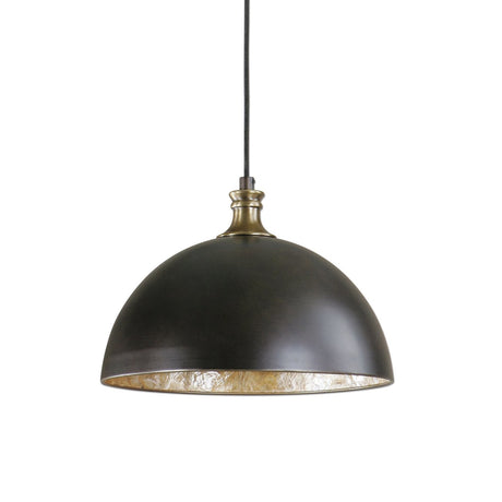 Uttermost Placuna 1 Light Bronze Pendant - Home Elegance USA