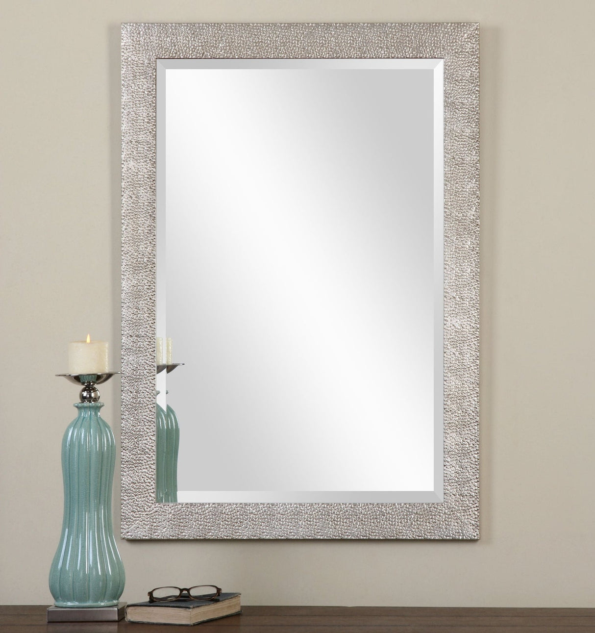 Uttermost Porcius Antiqued Silver Mirror - Home Elegance USA