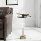 Uttermost Portsmouth Round Accent Table - Home Elegance USA