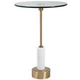 Uttermost Portsmouth Round Accent Table - Home Elegance USA