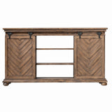 Uttermost Primalia Barn Door Media Console - Home Elegance USA