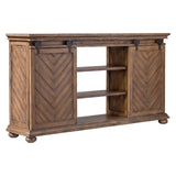 Uttermost Primalia Barn Door Media Console - Home Elegance USA