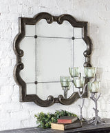 Uttermost Prisca Distressed Silver Mirror - Home Elegance USA