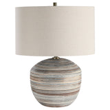 Uttermost Prospect Striped Accent Lamp - Home Elegance USA