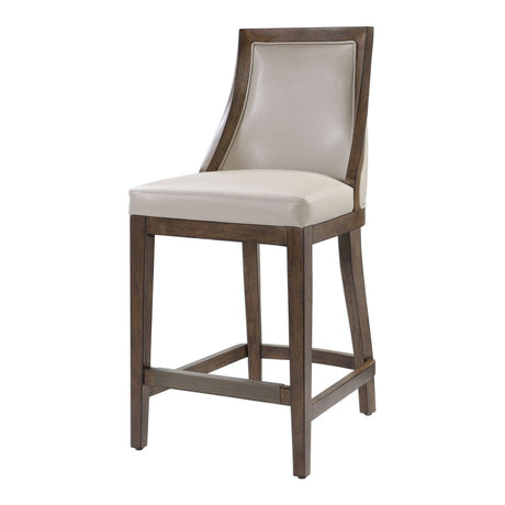Uttermost Purcell Leather Counter Stool - Home Elegance USA