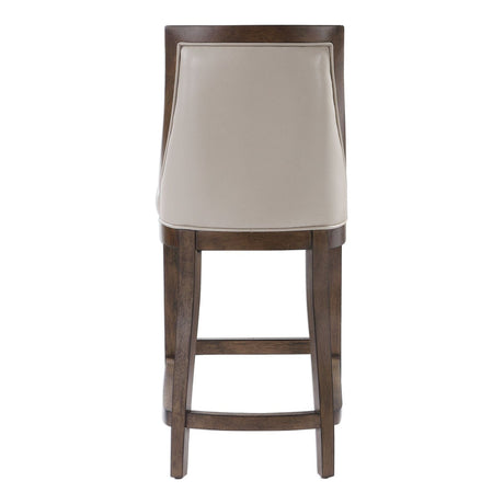 Uttermost Purcell Leather Counter Stool - Home Elegance USA
