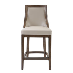 Uttermost Purcell Leather Counter Stool - Home Elegance USA