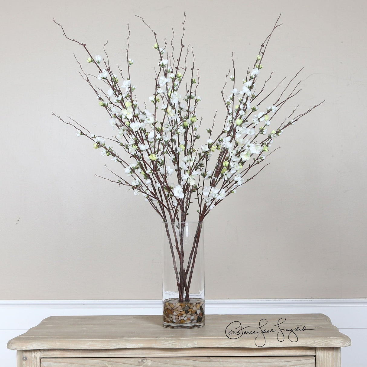 Uttermost Quince Blossoms Silk Centerpiece - Home Elegance USA