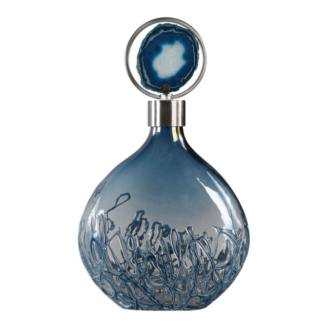 Uttermost Rae Sky Blue Vase - Home Elegance USA