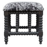 Uttermost Rancho Faux Cow Hide Small Bench - Home Elegance USA