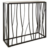 Uttermost Reed Travertine Console Table - Home Elegance USA