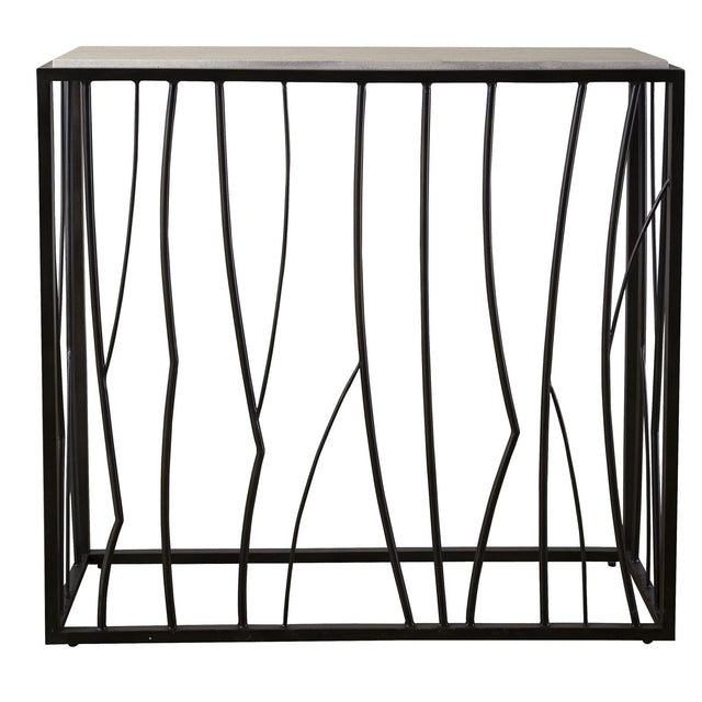 Uttermost Reed Travertine Console Table - Home Elegance USA