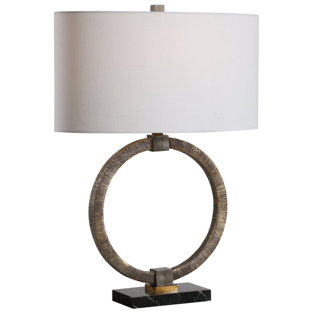 Uttermost Relic Aged Gold Table Lamp - Home Elegance USA