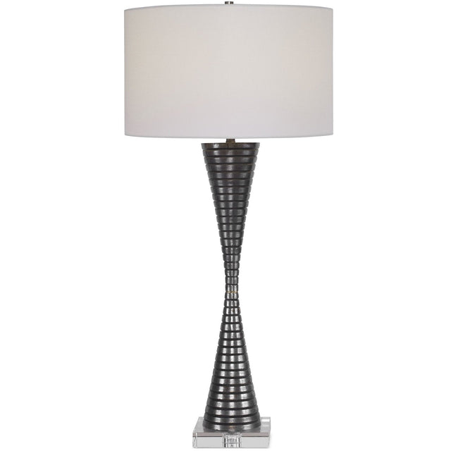 Uttermost Renegade Ribbed Iron Table Lamp - Home Elegance USA