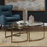 Uttermost Rhea Nested Coffee Tables - Set Of 2 - Home Elegance USA