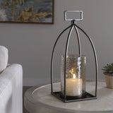 Uttermost Riad Bronze Lantern Candleholder - Home Elegance USA