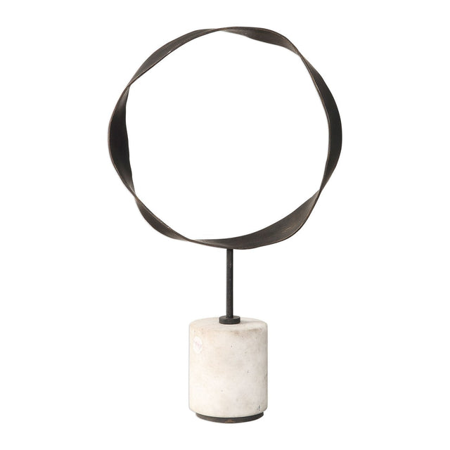 Uttermost Rilynn Metal Ring Sculpture - Home Elegance USA