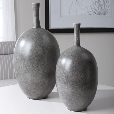 Uttermost Riordan Modern Vases - Set Of 2 - Home Elegance USA