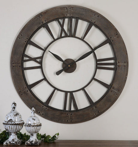 Uttermost Ronan Wall Clock - Home Elegance USA