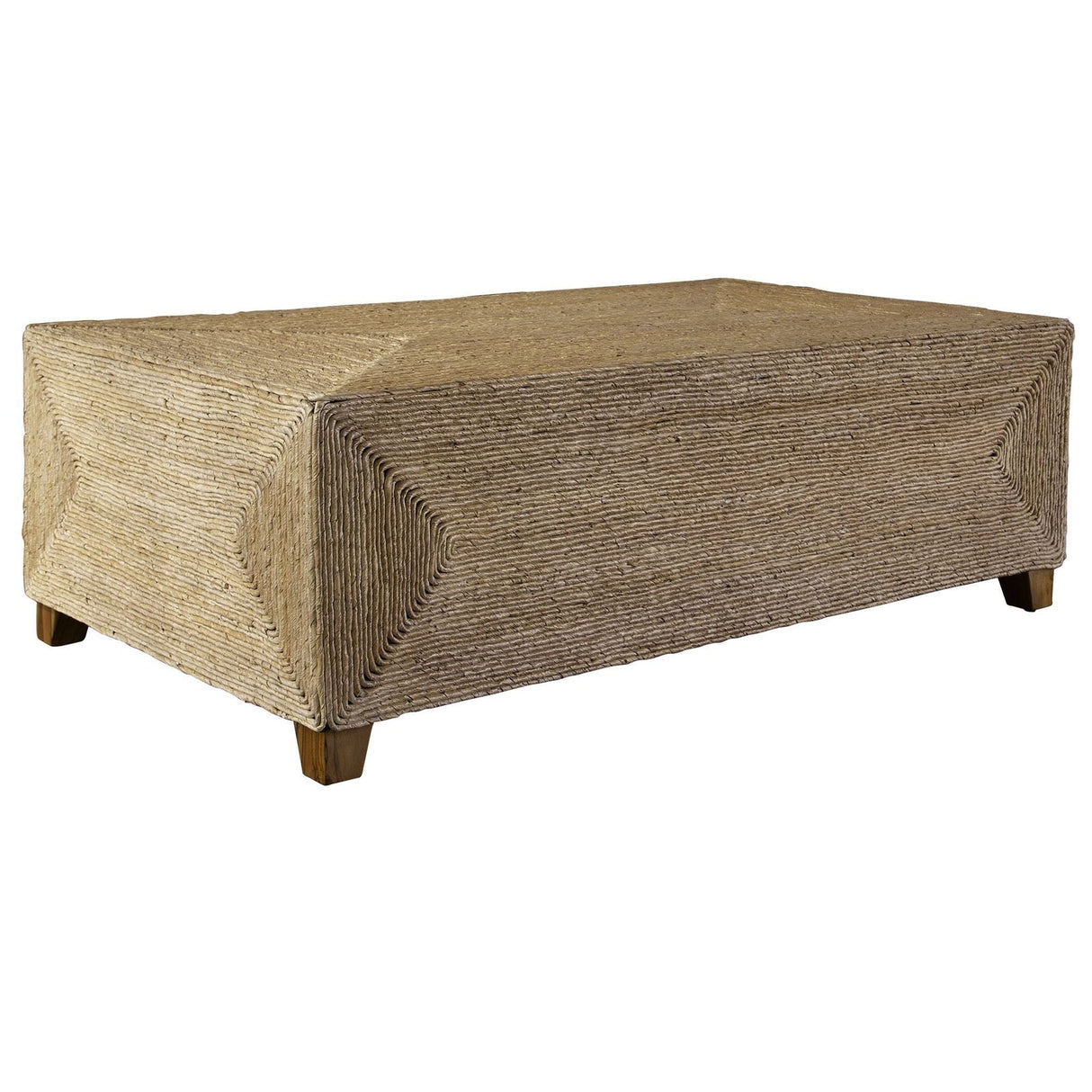 Uttermost Rora Woven Coffee Table - Home Elegance USA