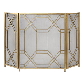 Uttermost Rosen Gold Fireplace Screen - Home Elegance USA