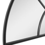 Uttermost Rousseau Iron Window Arch Mirror - Home Elegance USA