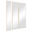 Uttermost Rowling Gold Mirrors - Set Of 3 - Home Elegance USA