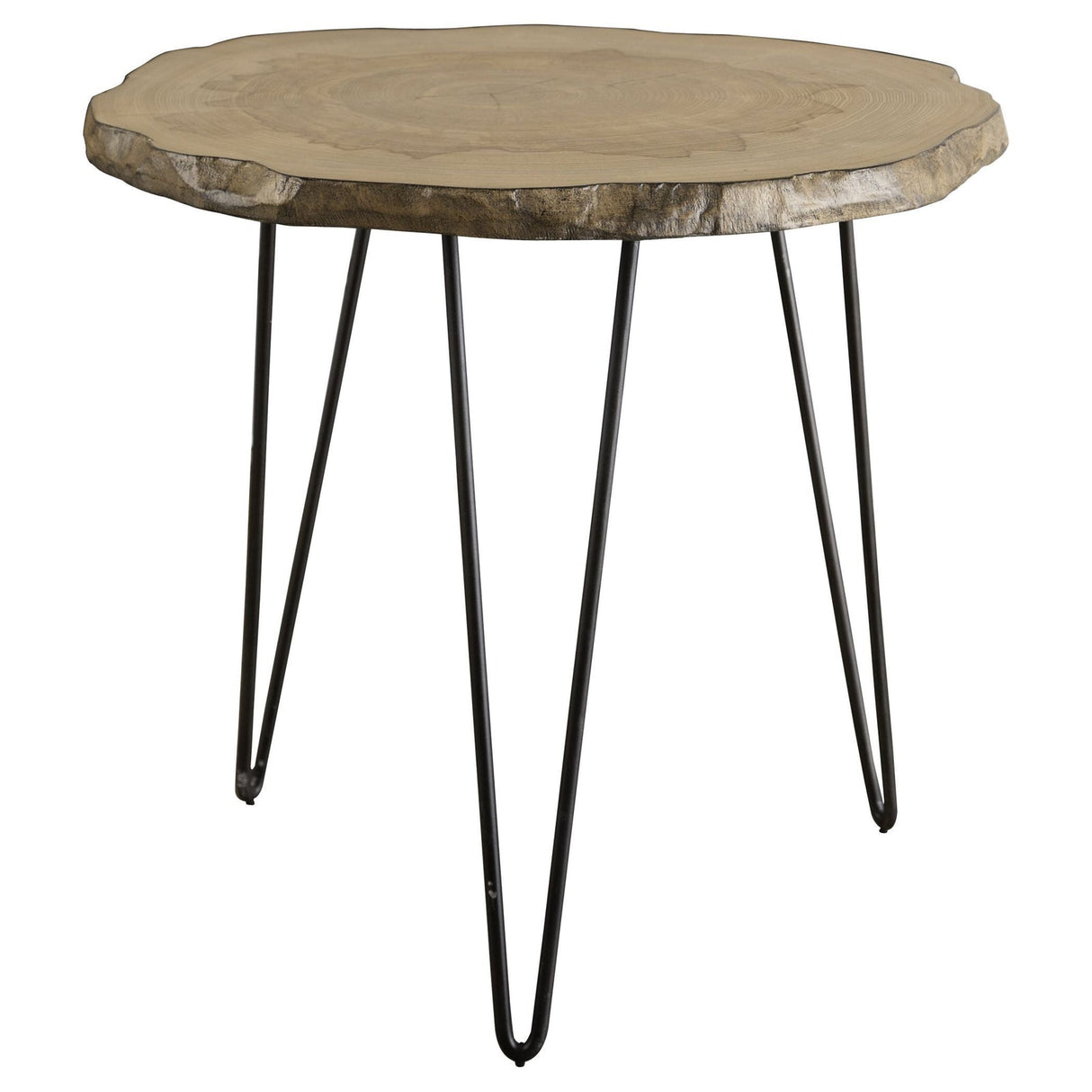 Uttermost Runay Wood Slab Side Table - Home Elegance USA