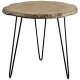 Uttermost Runay Wood Slab Side Table - Home Elegance USA