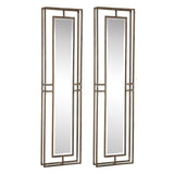 Uttermost Rutledge Gold Mirrors - Set Of 2 - Home Elegance USA