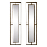 Uttermost Rutledge Gold Mirrors - Set Of 2 - Home Elegance USA