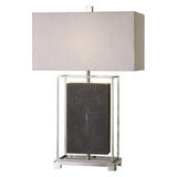 Uttermost Sakana Gray Textured Table Lamp - Home Elegance USA