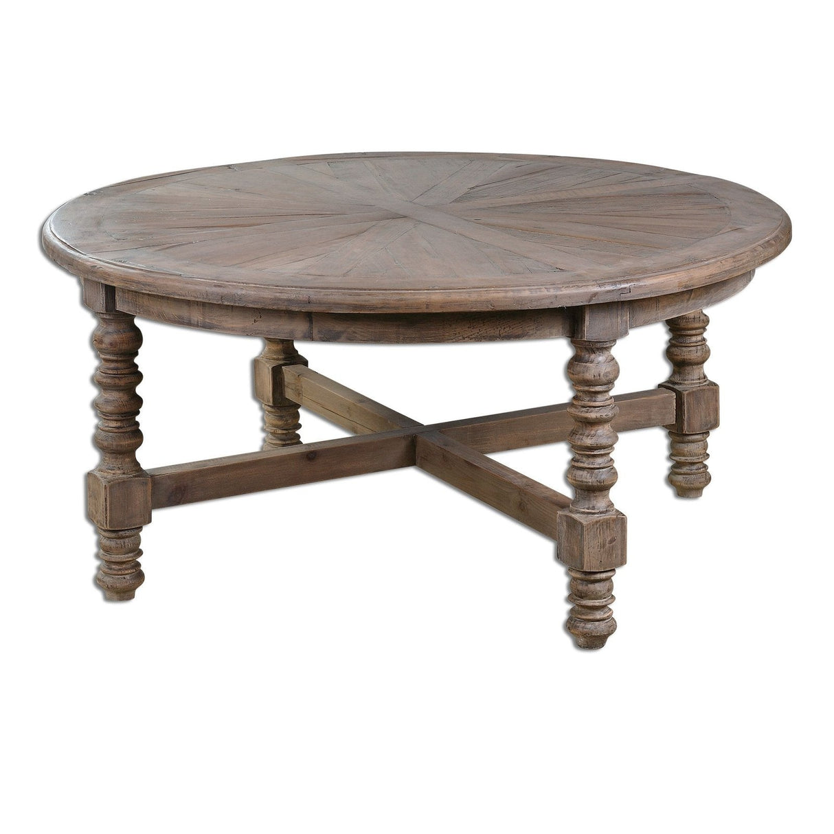 Uttermost Samuelle Wooden Coffee Table - Home Elegance USA