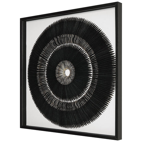 Uttermost Sandara Black And Gold Shadow Box - Home Elegance USA