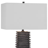 Uttermost Sanderson Metallic Charcoal Table Lamp - Home Elegance USA