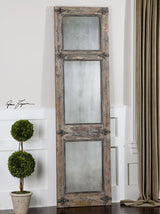 Uttermost Saragano Distressed Leaner Mirror - Home Elegance USA