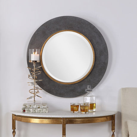 Uttermost Saul Round Mirror - Home Elegance USA