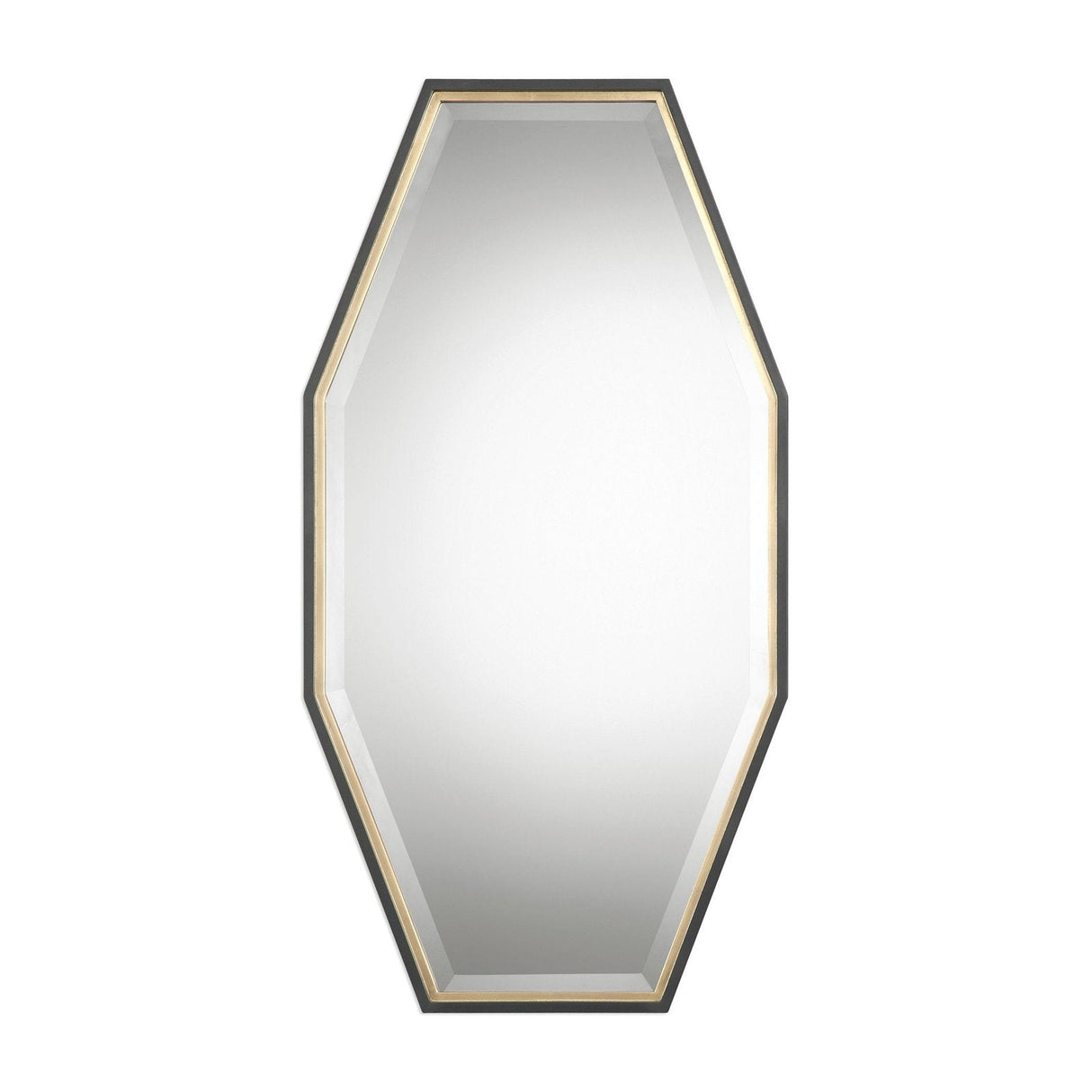 Uttermost Savion Gold Octagon Mirror - Home Elegance USA