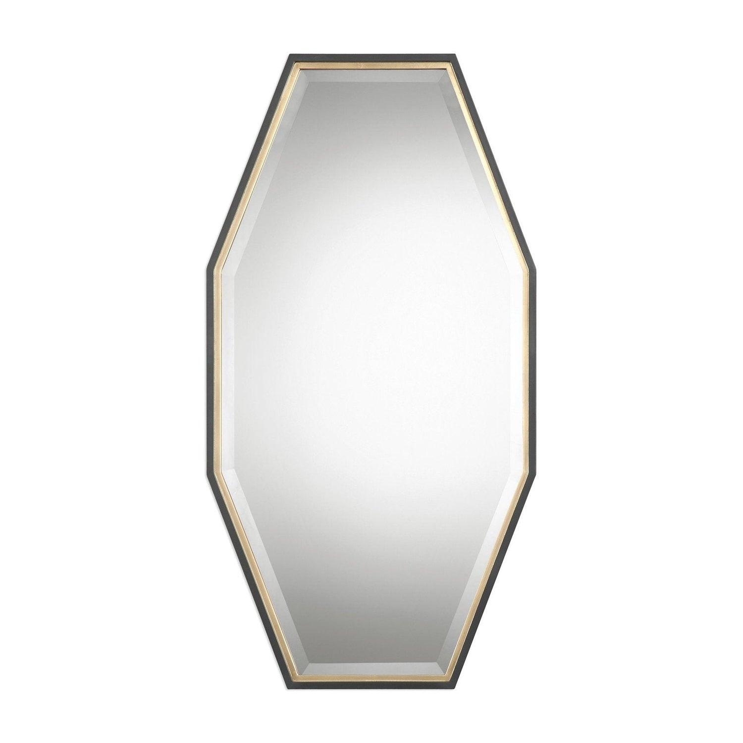 Uttermost Savion Gold Octagon Mirror - Home Elegance USA
