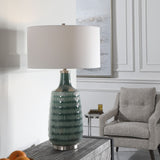 Uttermost Scouts Deep Green Table Lamp - Home Elegance USA