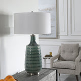 Uttermost Scouts Deep Green Table Lamp - Home Elegance USA