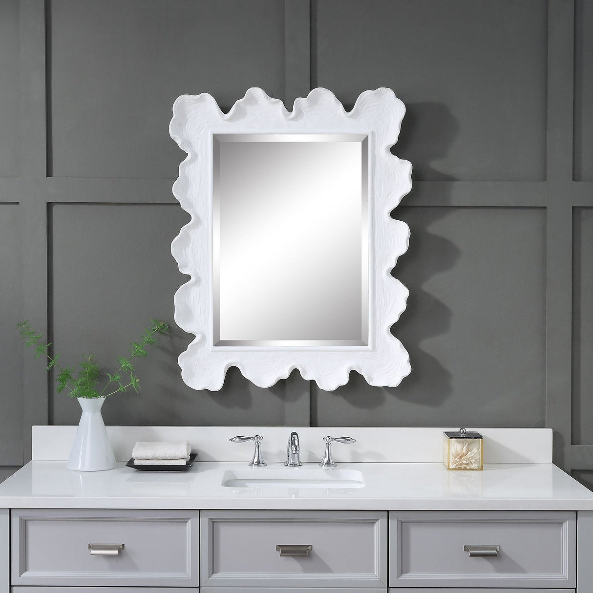 Uttermost Sea Coral Coastal Mirror - Home Elegance USA